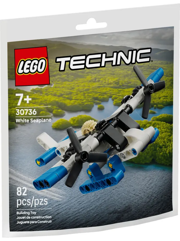 Конструктор Technic 30736 Белый гидросамолёт