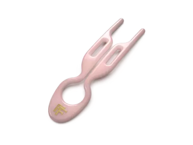 NO 1 HAIRPIN | SEASHELL PINK - 3X HAIRPINS/BOX / Шпильки No1 Hairpin Пудрово-розового цвета (набор из 3 шпилек)