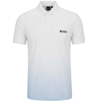 Мужское теннисное поло BOSS TOC Serve 1 Shirt - white