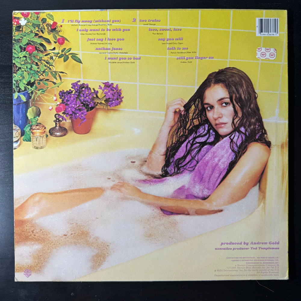 Nicolette Larson ‎– All Dressed Up And No Place To Go (Канада 1982г.)