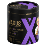 Премиальные увеличенные презервативы №50 в железном кейсе Maxus Custom Made 60 X-Edition 50шт