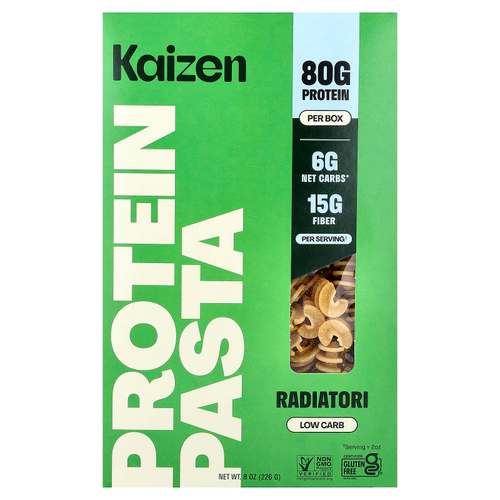 Kaizen, протеиновая паста, Radiatori, 226 г (8 унций)