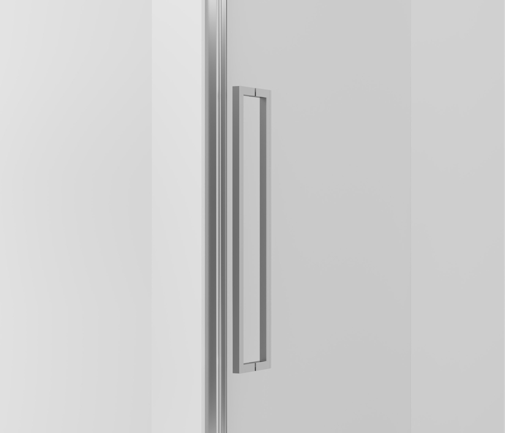 Душевой уголок Vincea Слим-Н (Slim-N) VSR-4SNP1010CLGM, 1000*1000, вороненая сталь, стекло прозрачное