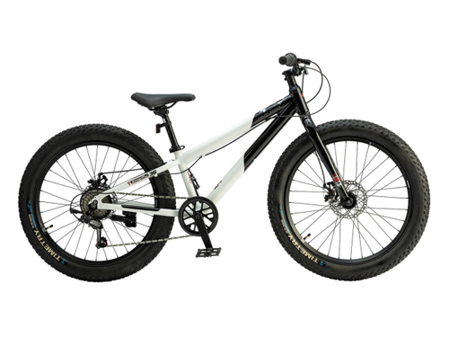 Велосипед 24" TIMETRY TT292  7ск.  черно-белый