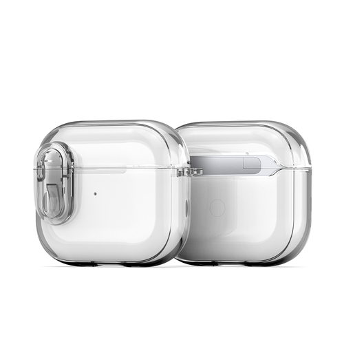 Прозрачный чехол для наушников AirPods 3, серия PECL Series от Dux Ducis, в комплекте с карабином