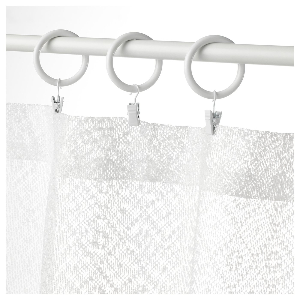 IKEA MARIELENA  (ИКЕА МАРИЕЛЕНА)  -  Гардина - белый/на кулиске 150х50 см