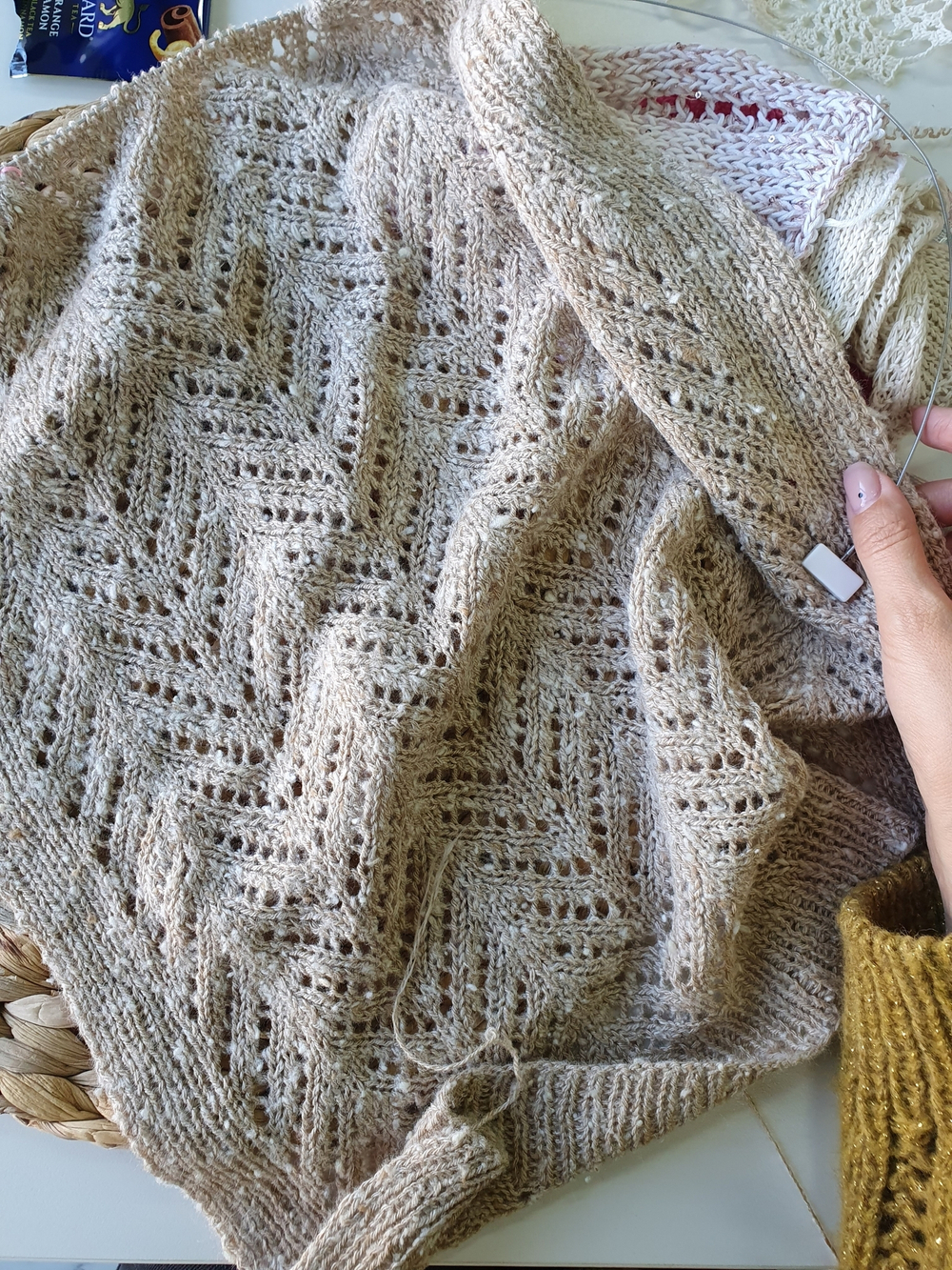 Пряжа BC Garn Tussah Tweed (031/Сафари)