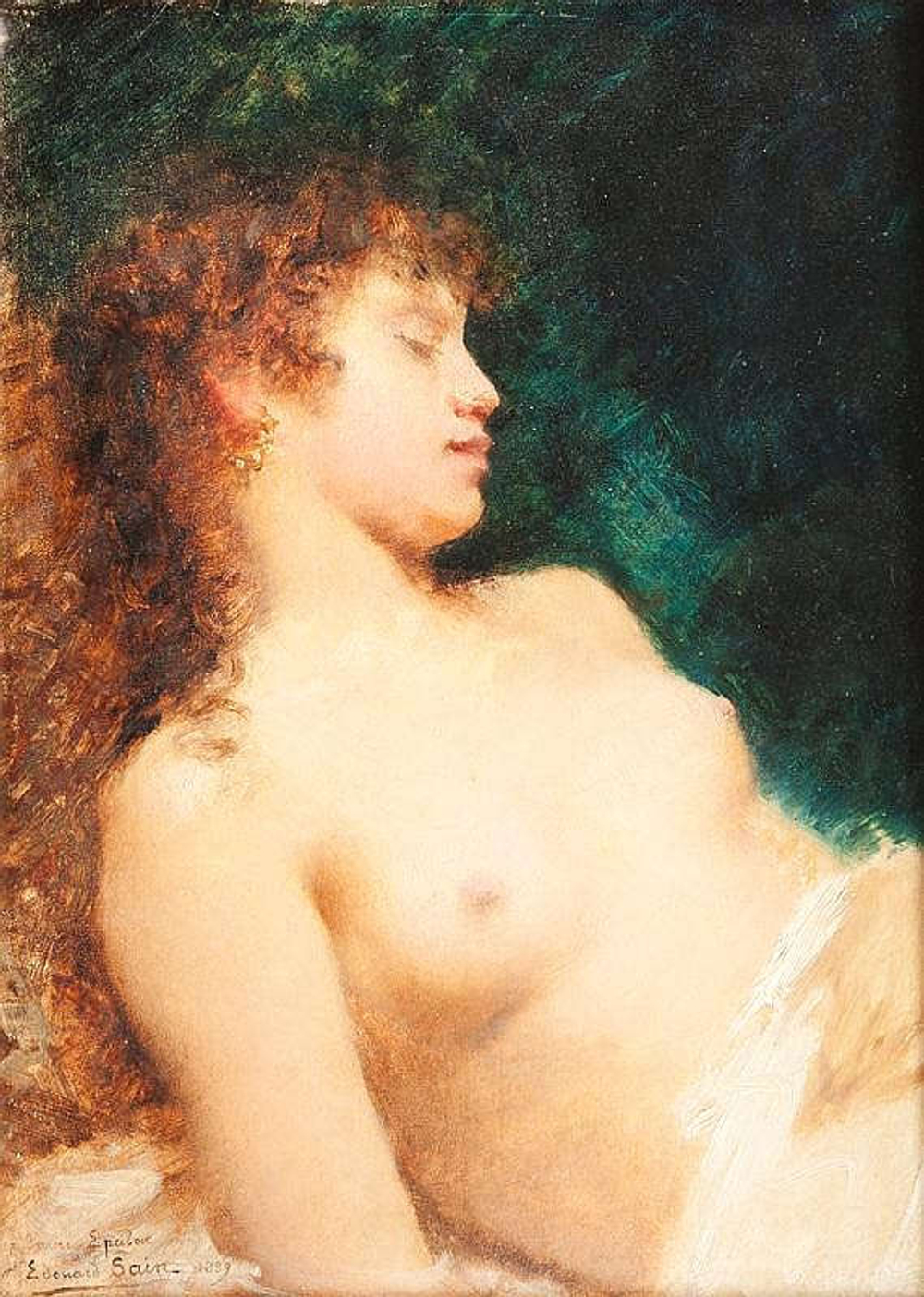 Edouard Alexandre Sain (1830-1910) - эротическое искусство французского художника