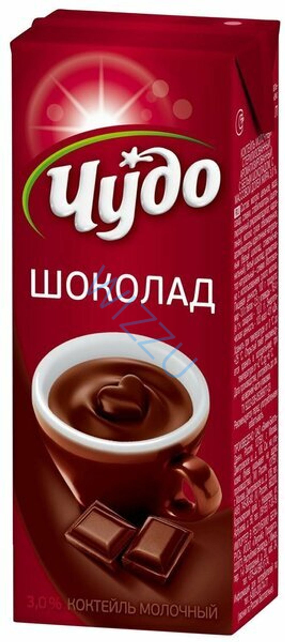 Коктейль молочный Чудо Шоколад 3% 200мл