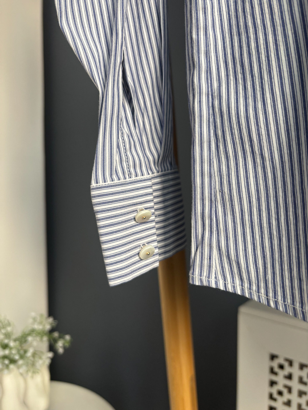 Хлопковая рубашка Max Mara, S