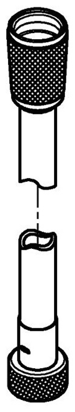 Душевой шланг GROHE Rotaflex 1750 мм, TwistStop