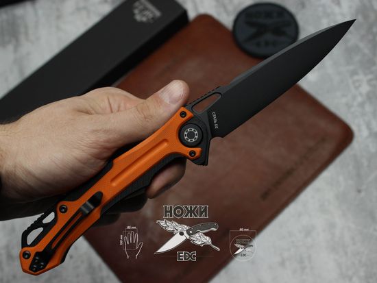 Складной нож НОКС "Фантом" 338-708406 c клинком из стали D2, рукоять G10
