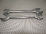 Ключ гаечный рожковый двухсторонний 19х22 CHROME VANADIUM