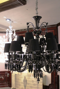 BACCARAT-ZÉNITH-CHANDELIER-20-lights-black