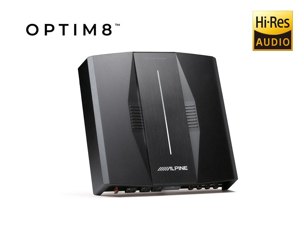 Alpine PXE-C80-88 Процессорный 8-канальный усилитель D