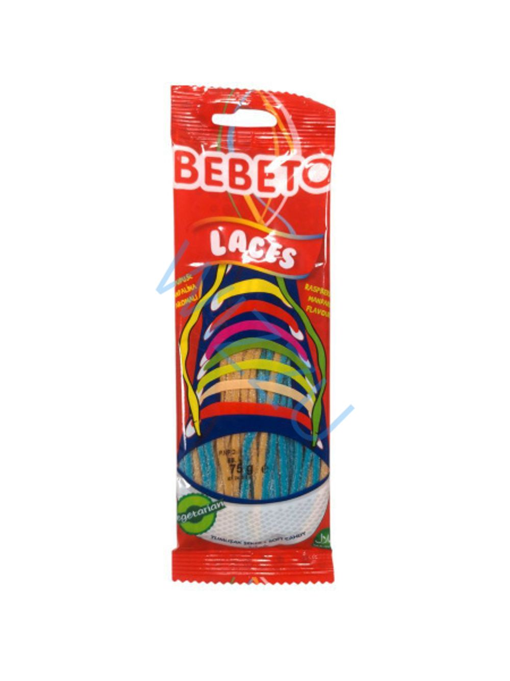 Мармелад BEBETО LACES мандар и малина 75г