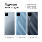 Чехол ROSCO для realme C15;realme C25;realme C25s оптом (арт. RM-C15-HARD-TPU-TRANSPARENT)