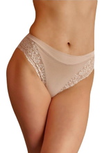 Трусики-слип с высокой линией талии Lace Cotton Band (Размер: L) (Цвет: белый)