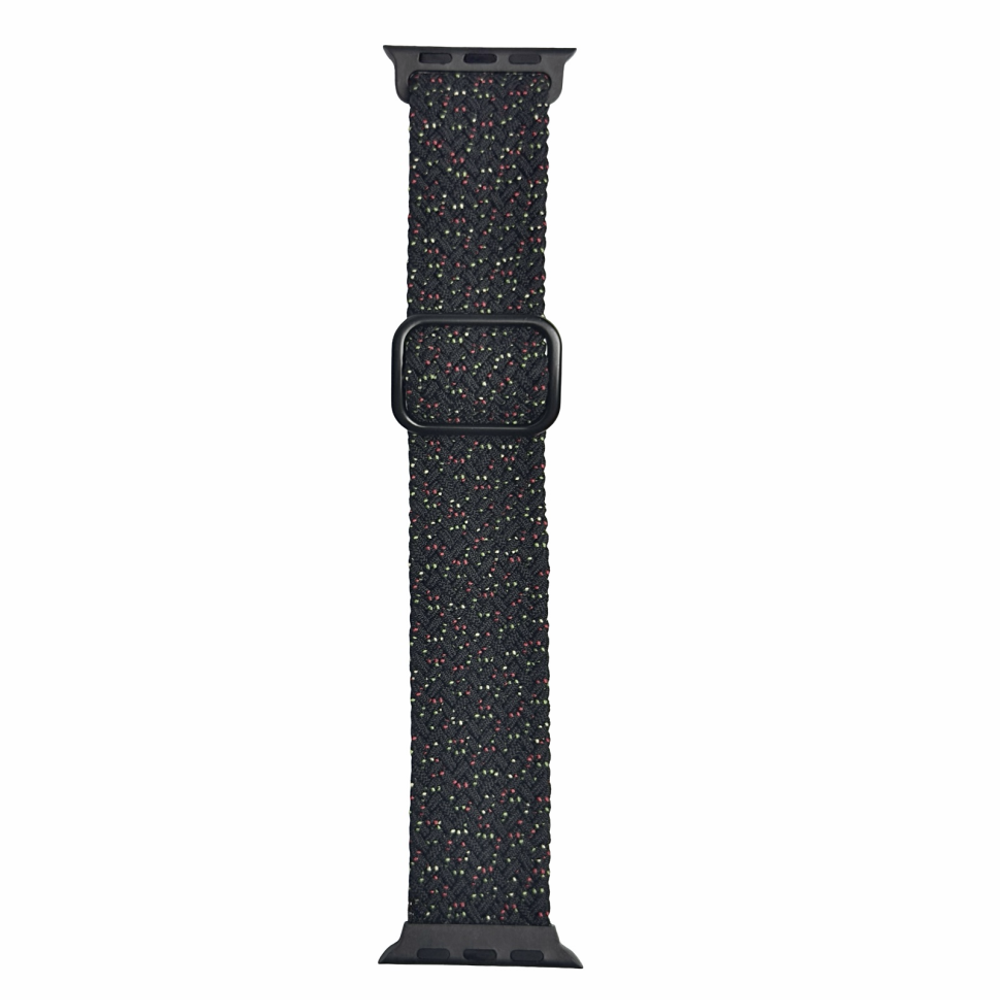 Сменный браслет силиконовый Hoco WA05 для Apple Watch 38-40mm звездный черный