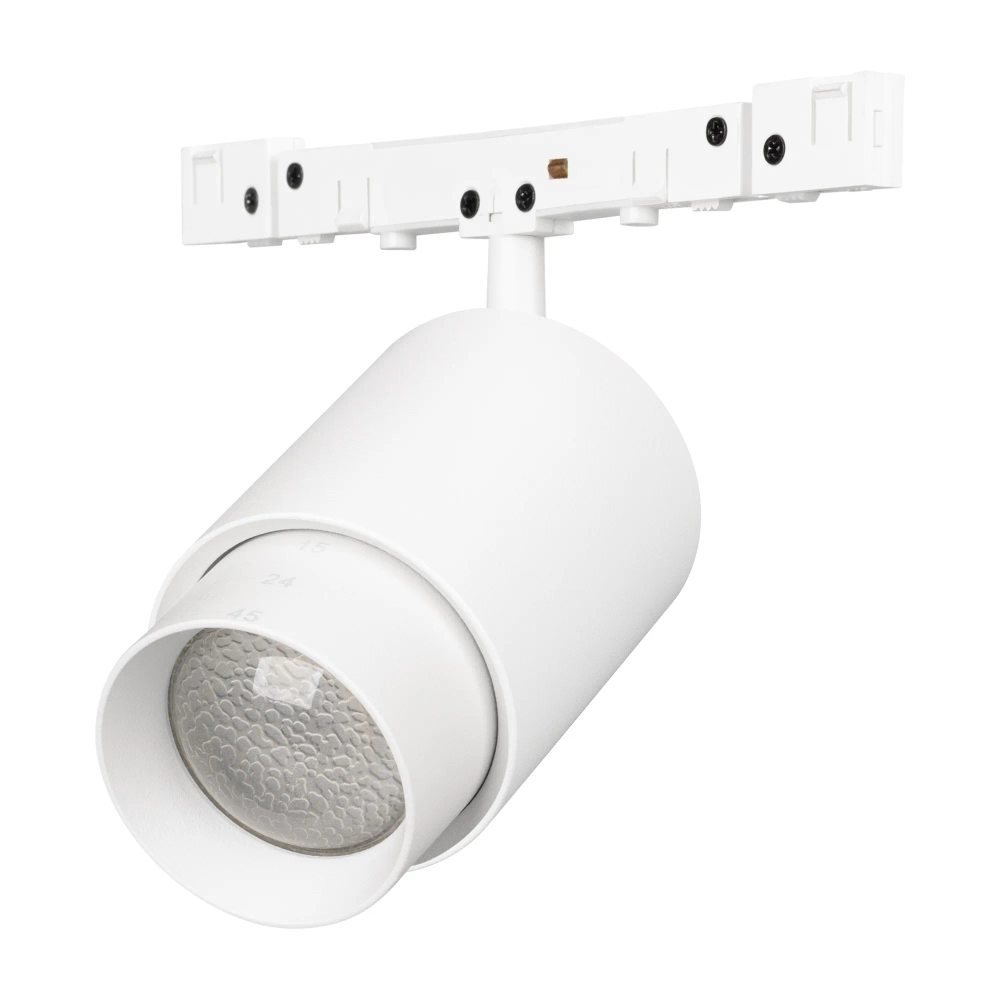 Светильник MAG-MICROCOSM-SPOT-ZOOM-R38-5W Day4000 (WH, 10-55 deg, 24V) (Arlight, IP20 Металл, 5 лет) 051806