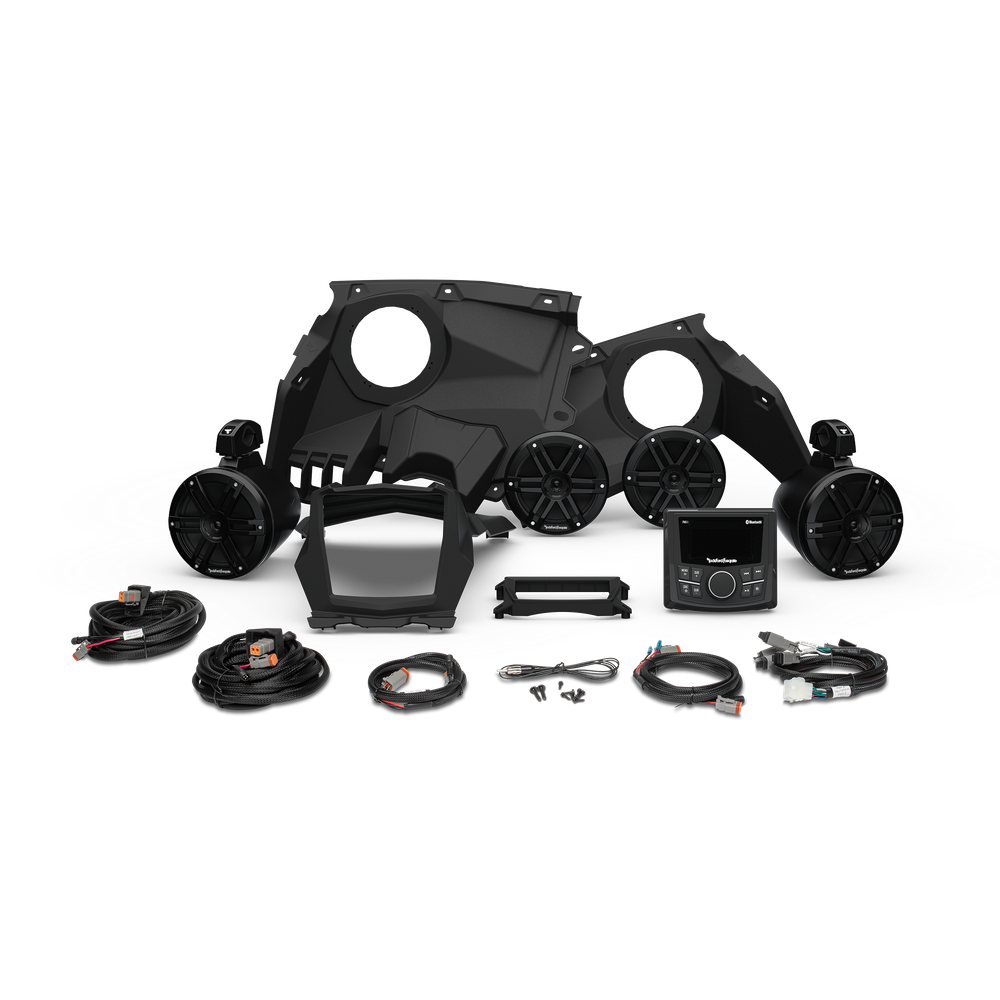 Штатная акустическая система Rockford Fosgate X317-STG2 на BRP X3 (stage2)