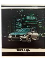 Тетрадь А5, 48 л., BRAUBERG, клетка, обложка картон, МАШИНЫ, 403038, 5шт