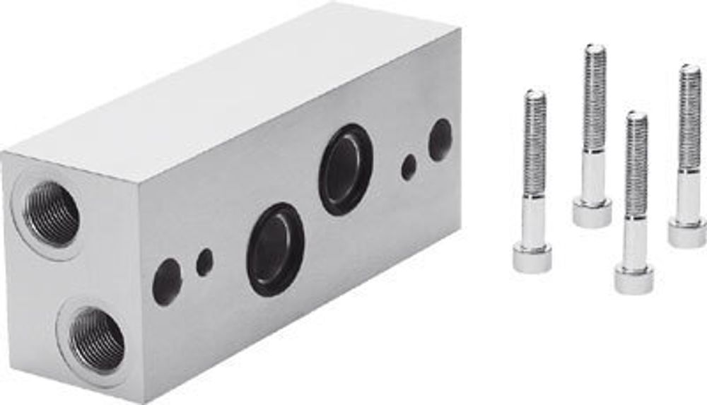 NAW-3/4-4E-ISO Коллекторная плита угловая NAW-3/4-4E-ISO Коллекторная плита угловая