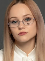 Оправа для очков для зрения женская металлическая