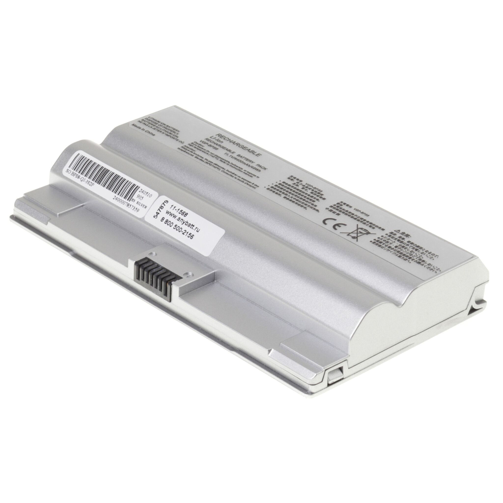 Аккумуляторная батарея AnyBatt 4400 mAh для ноутбука Sony VGP-BPS8/S, VGP-BPS8A