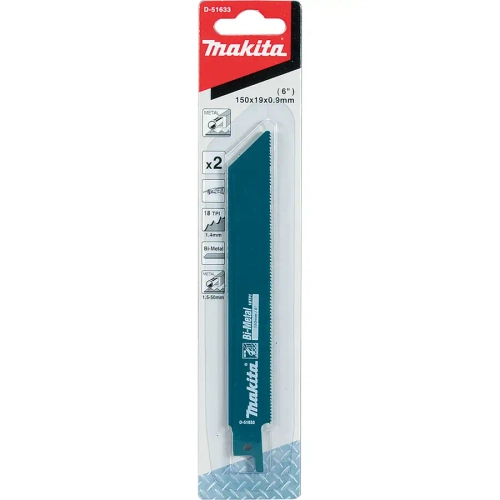 Сабельная пилка для металла 152x0,9x18TPI Makita D-51633