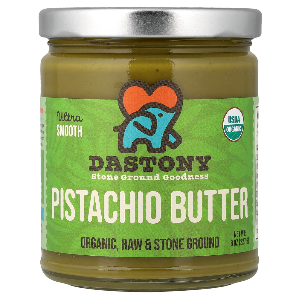 Dastony, Органическое фисташковое масло, ультра гладкое, 227 г (8 унций)