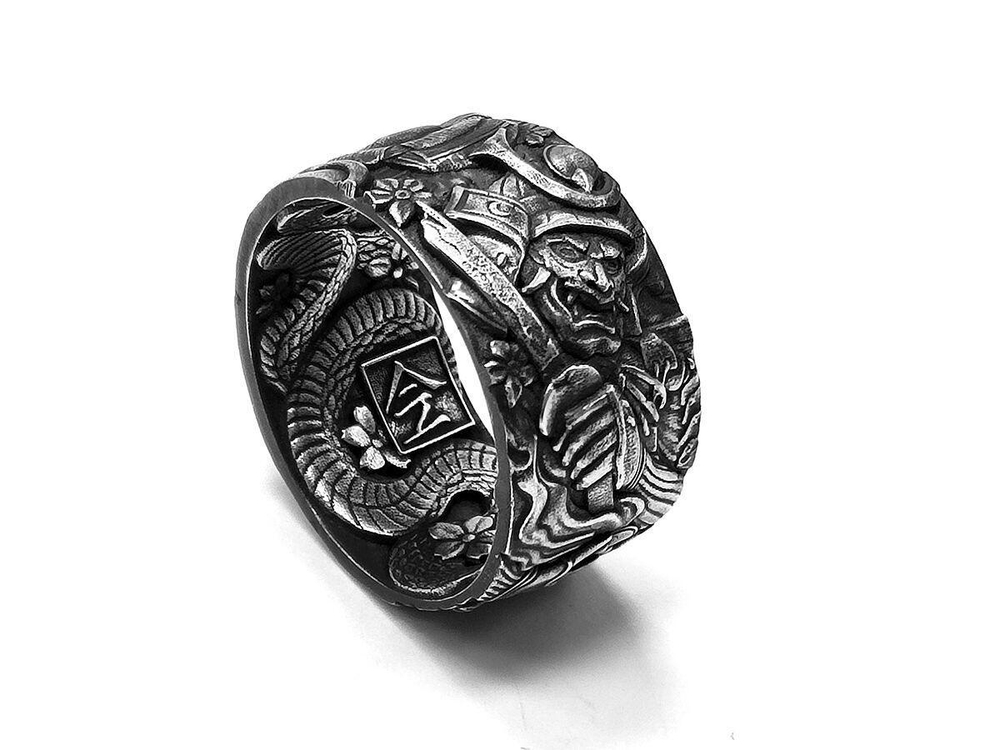Кольцо из серебра "Irezumi-3" IRZR-03