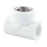 Тройник PP-R комбинированный белый Дн 20х1/2" ВР PRO VALFEX 10127020-PRO