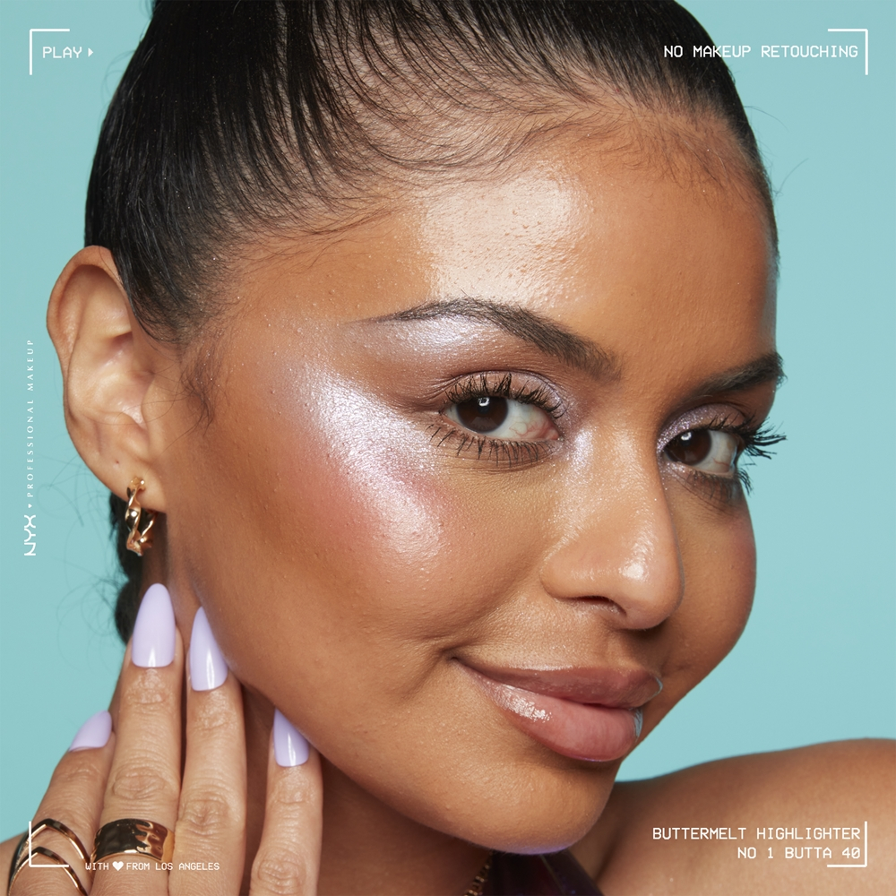 NYX Professional Makeup Buttermelt Highlighter - Розсветлитель оттенок no 1 butta 40, 5 g