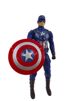 Фигурки Мстители светящиеся 5 шт Marvel Avengers герои набор