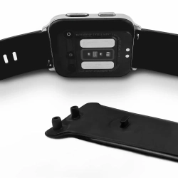 HEALTHBAND Pro №5M умные часы здоровья c тонометром и ЭКГ, серебристый