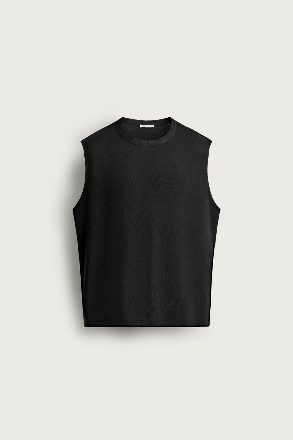 ТОП С КОМБИНИРОВАННОЙ ОТДЕЛКОЙ ГОРЛОВИНЫ — ZARA