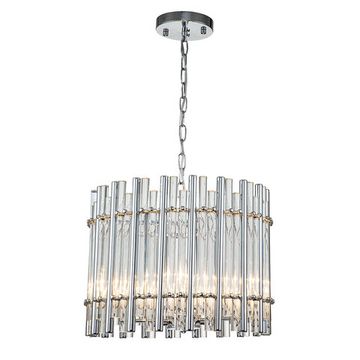 Подвесной светильник 5*E14 V000307 12025/5P Chrome хром Violino Indigo