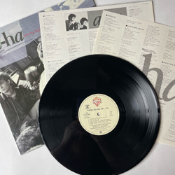 Винтажная виниловая пластинка LP A ha Hunting High And Low (Япония 1985) (Без Оби) Take On Me