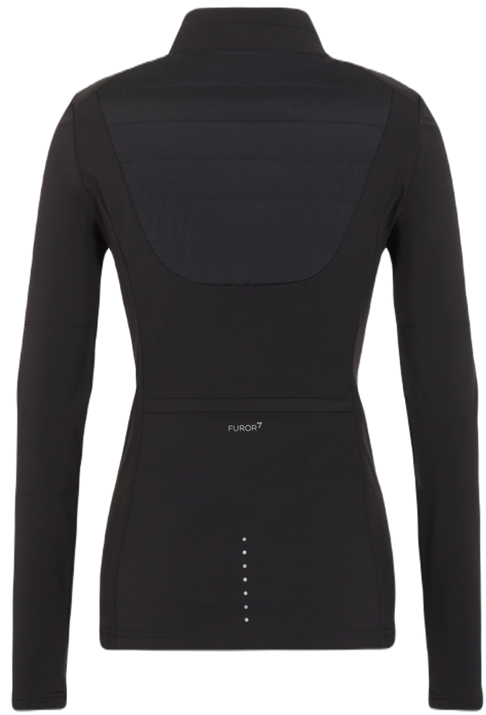 Женская теннисная куртка EA7 Woman Jersey Bomber Jacket - черный