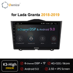 Установочный комплект для LADA GRANTA 2018+  KUBERG OL-9063