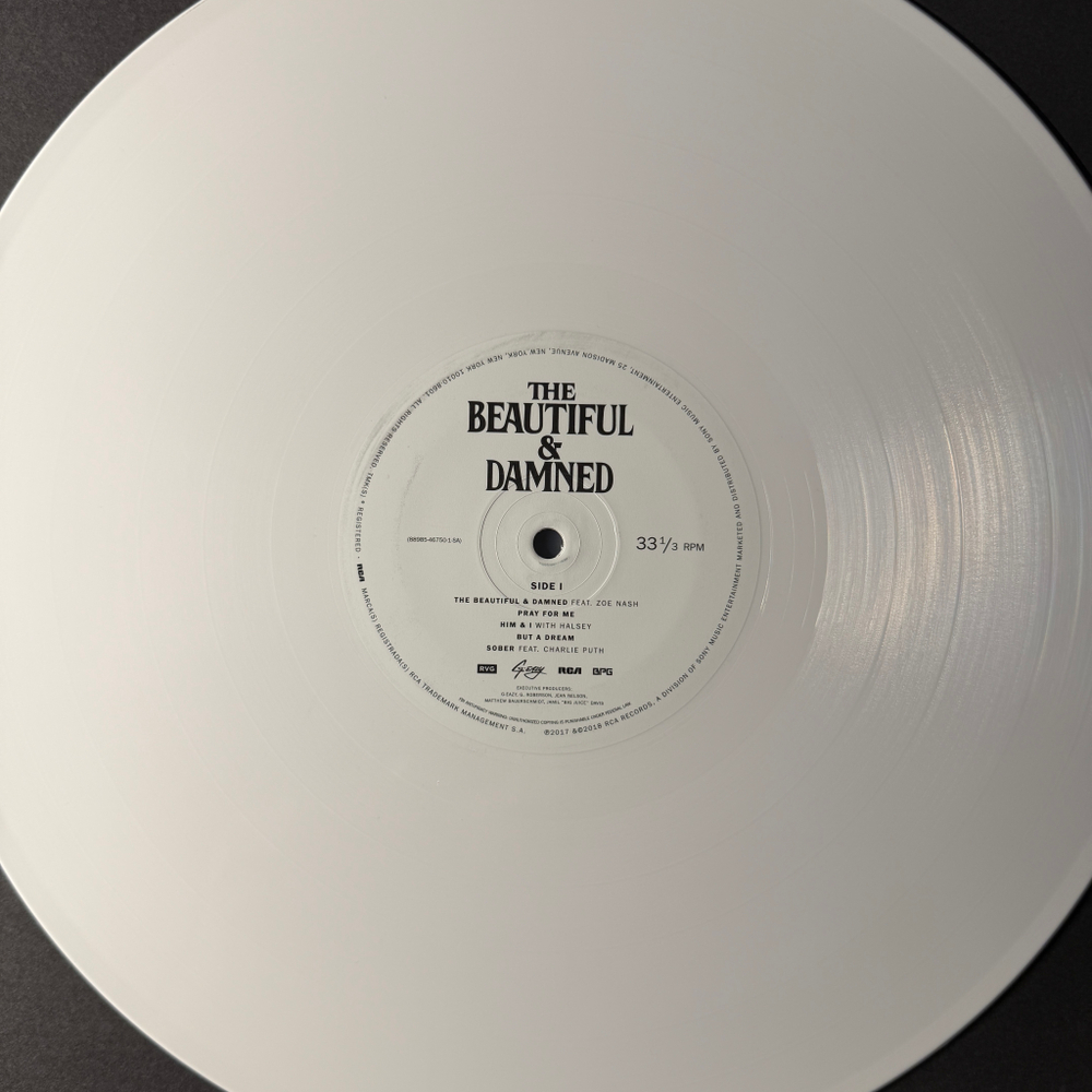 G-Eazy – The Beautiful & Damned 2LP (США 2018г.) Black/White