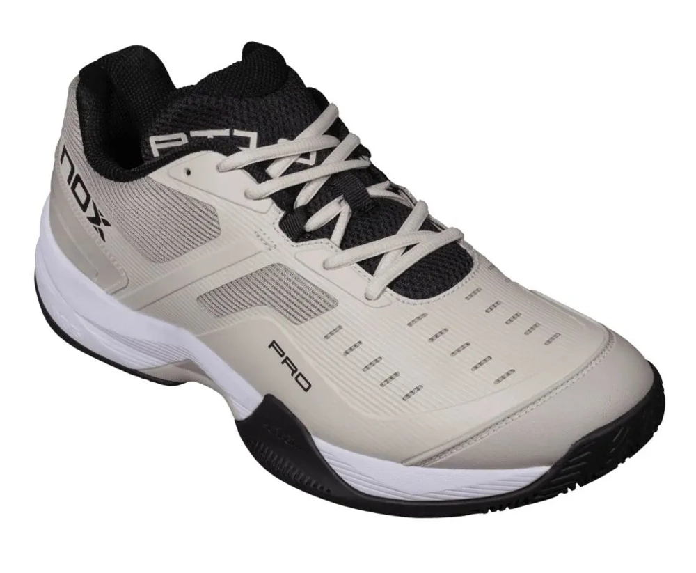 Мужские кроссовки для Padel NOX AT10 Pro - silver birch/black