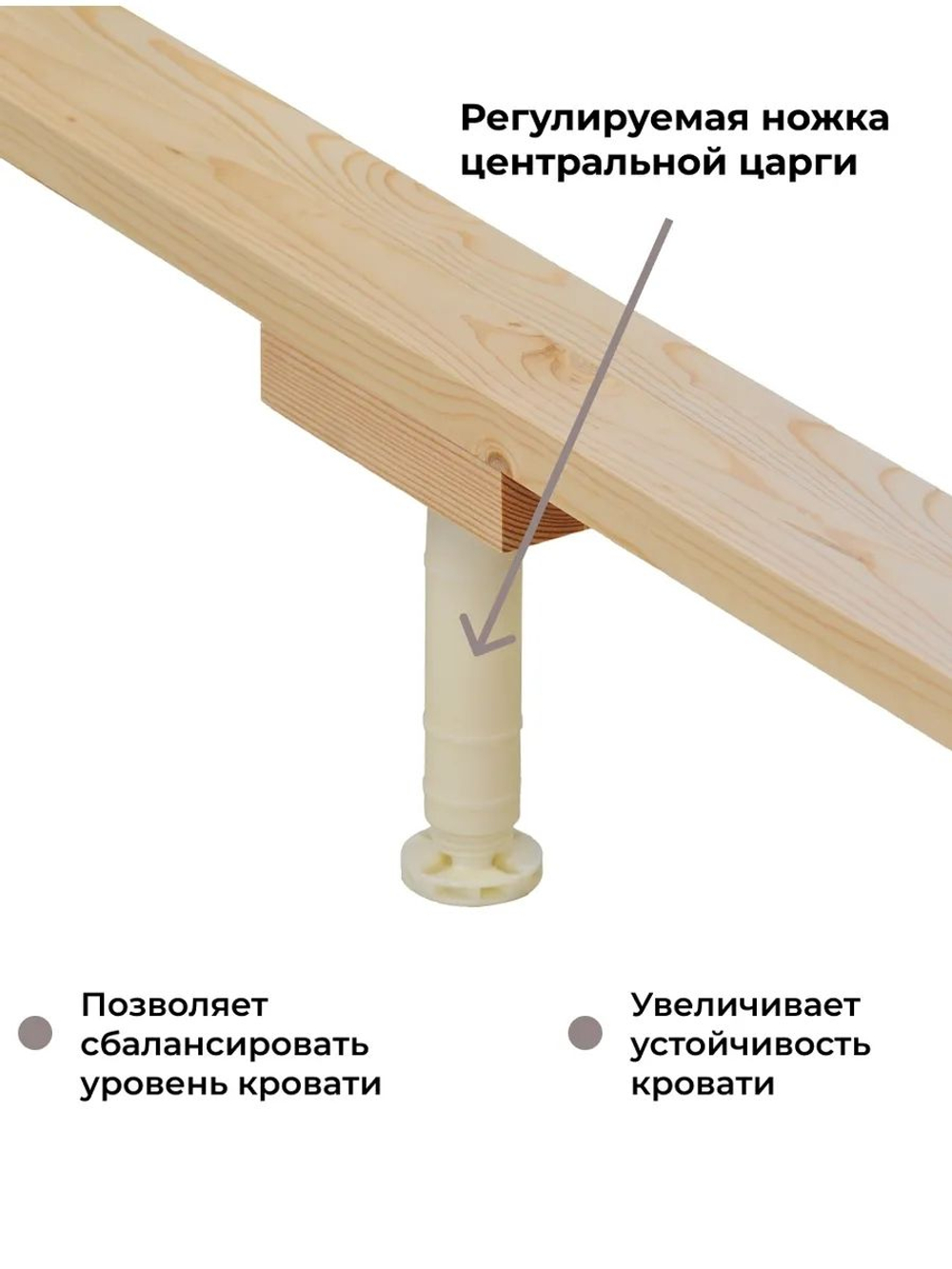 Кровать 160х200, Тарва, двуспальная, из массива дерева, с основанием, серая, IKEA