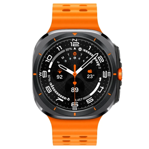 Умные часы Samsung Galaxy Watch Ultra 47mm LTE, ремешок Marine, Titanium Gray (Серый титан)