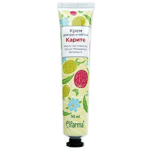 Крем для рук и ногтей с ароматом Карите Elfarma