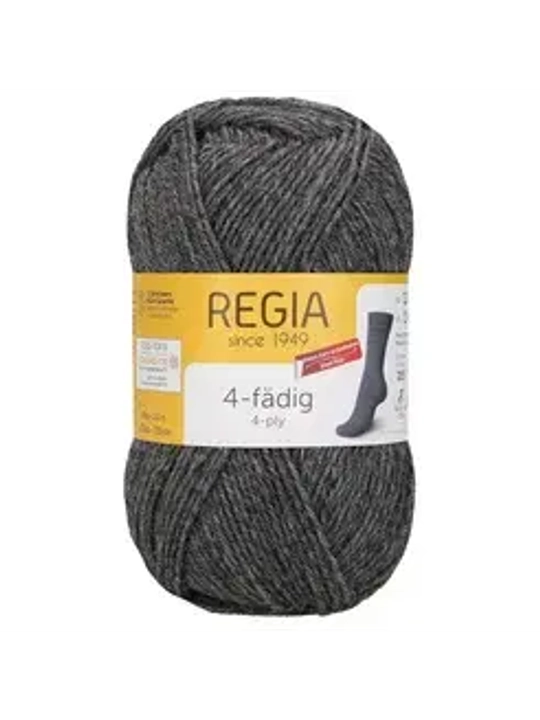Пряжа носочная Regia 4-fadig Color (00044/серый меланж)