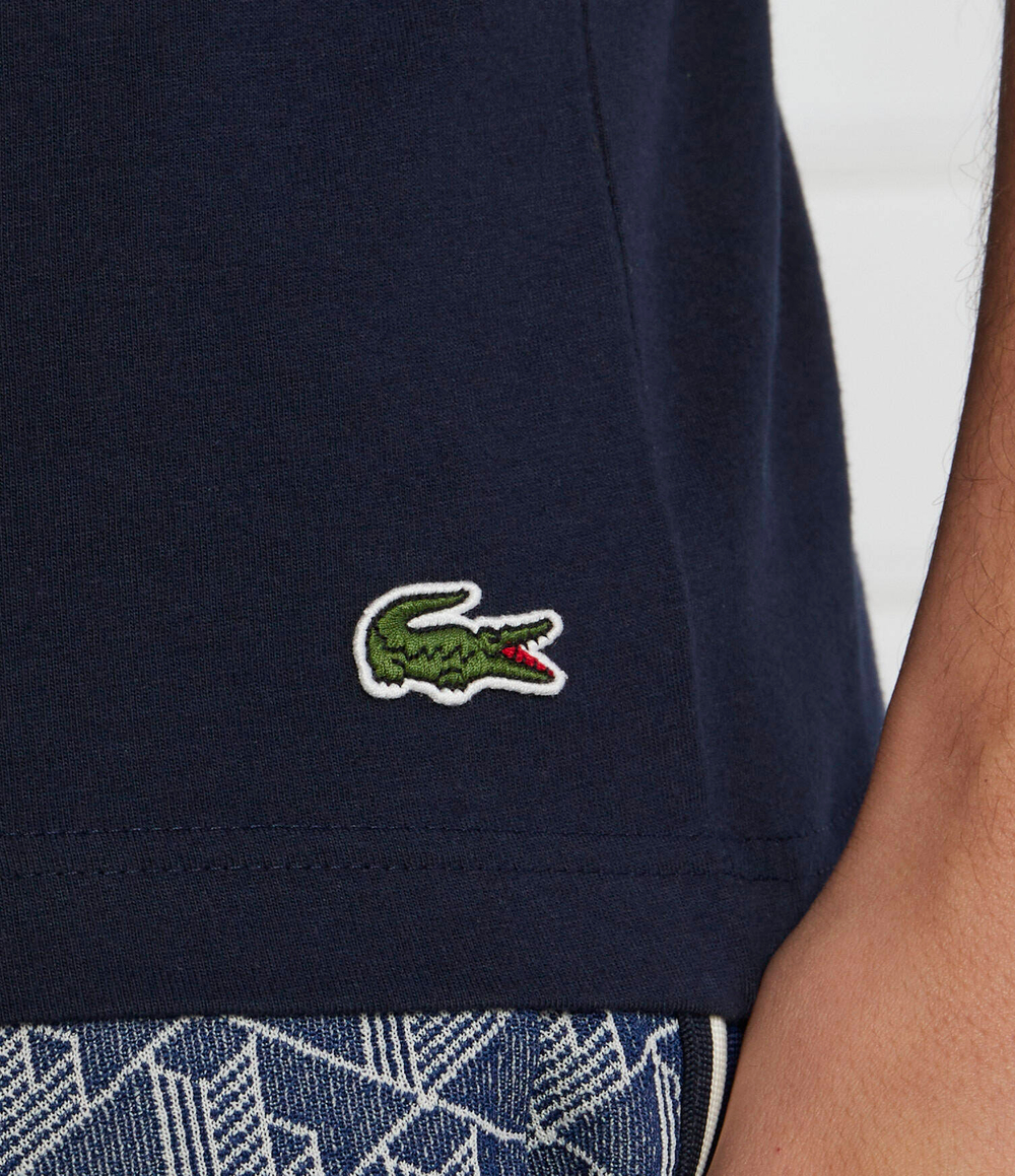 Футболка Lacoste - темно-синий(TH1285)
