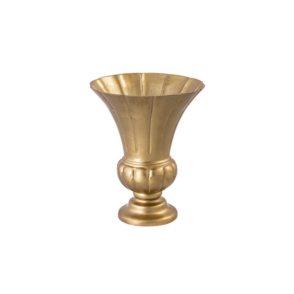 Ваза 45см Roomers Furniture золотая