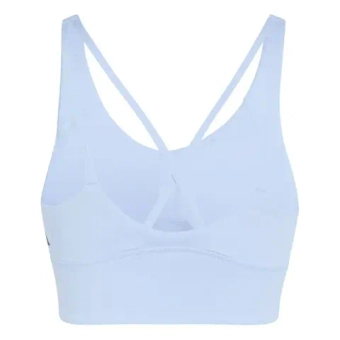 ТОП теннисный Adidas 3 Stripes Studio All Me Light Support - glow blue